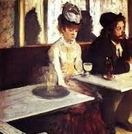 냉정한 현실과 암울한 미래 L'Absinthe