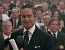 조용한 사직 - 영화 월스트리트