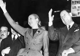 페론과 아내 에바 - 칠레의 길 그리고 아르헨티나의 길